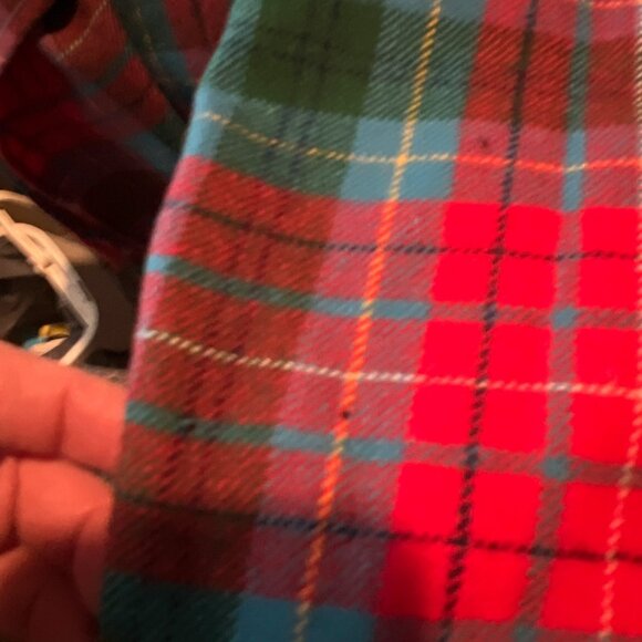 Vintage Knockabouts Pendleton 100% Wool Plaid Matching Set Scarf Shirt & Pants - Picture 16 of 16